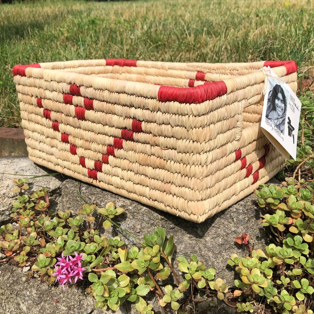 NWT Ten by Three fair trade basket
